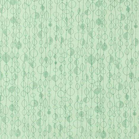 Fabric Alexander Henry Fabrics Fashionista by Alexander Henry - Arvika in Sage and Teal