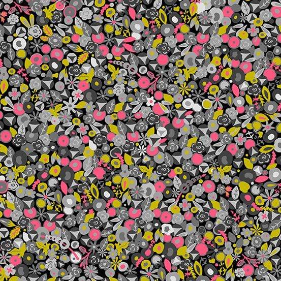 Fabric Andover Sun Print 2021 by Alison Glass - Tuesday in Hellebore