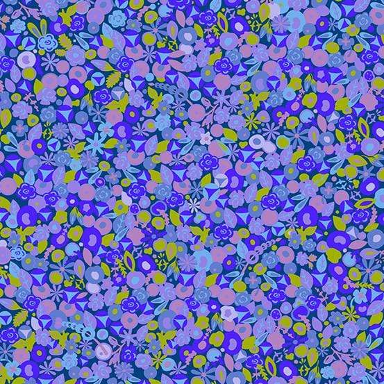 Fabric Andover Sun Print 2021 by Alison Glass - Tuesday in Hydrangea