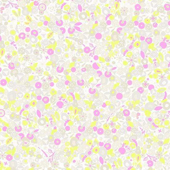 Fabric Andover Sun Print 2021 by Alison Glass - Tuesday in Lily