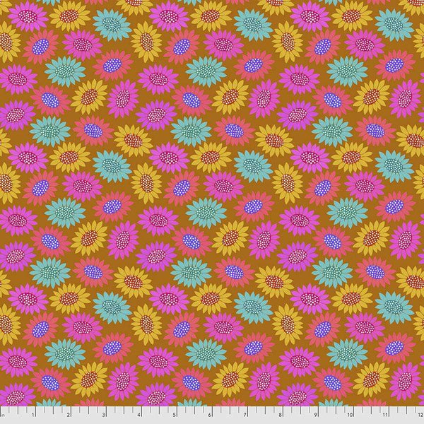 Fabric Free Spirit Bright Eyes by Anna Maria Horner - Picky in Gold