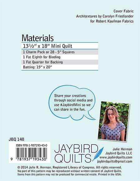 Pattern Jaybird Quilts Jaybird Quilts - Mini Off the Rail