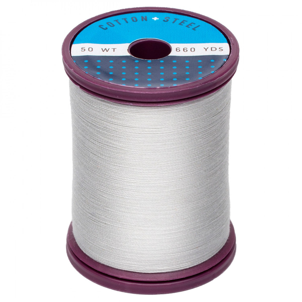 Cotton and Steel Thread by Sulky 7531236 Light Silver Kate Quilts