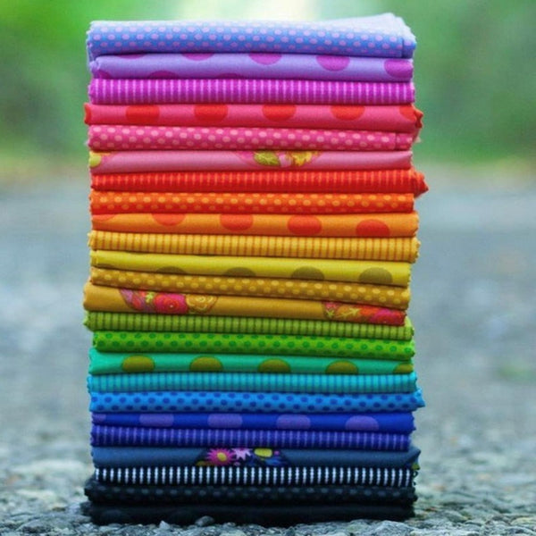 Rainbow Bundle of Ellipse by Alison Glass for Andover Fabrics