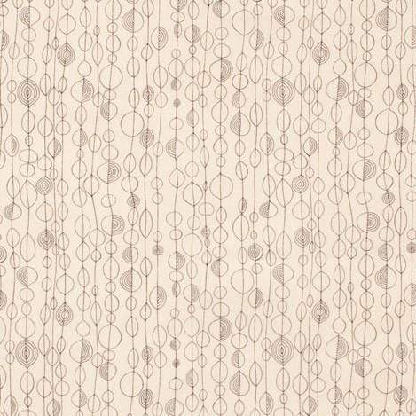 Fabric Alexander Henry Fabrics Fashionista by Alexander Henry - Arvika in Taupe and Navy