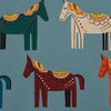 Fabric Alexander Henry Fabrics Folklorico by Alexander Henry - Carita Caballo in Chambray