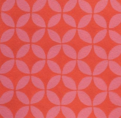 Fabric Alexander Henry Fabrics Indochine by Alexander Henry - A-Chan Diamond in Pink and Red