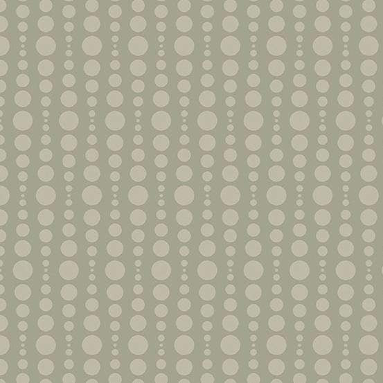 Fabric Andover Stealth by Libs Elliott - Bubble in Khaki