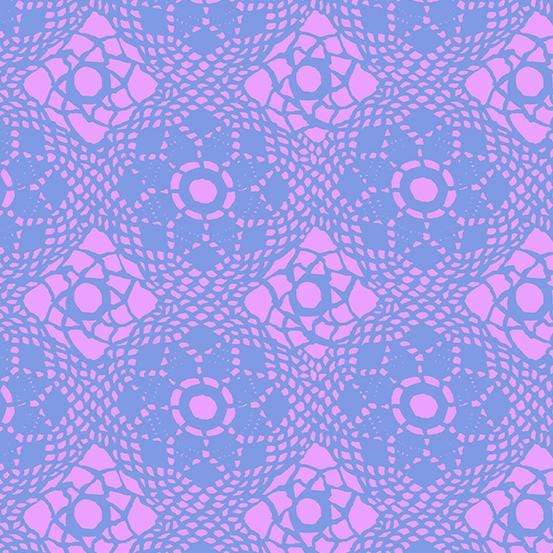Fabric Andover Sun Print 2021 by Alison Glass - Crochet in Opal