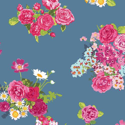 Fabric Art Gallery Fabrics Floralish by Katarina Roccella - Cascading Blooms