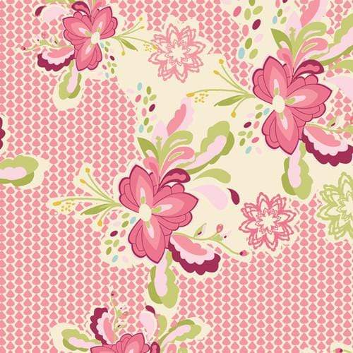 Fabric Art Gallery Fabrics LillyBelle by Bari J - Flowerpop Sweet