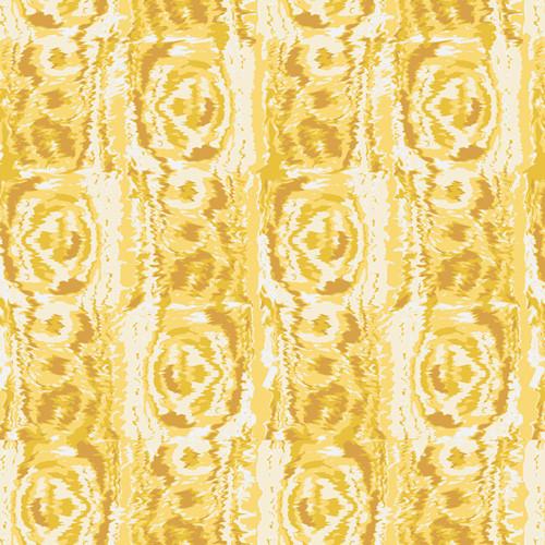 Fabric Art Gallery Fabrics LillyBelle by Bari J - Moire Buttercup
