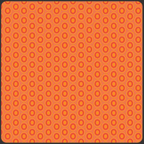 Fabric Art Gallery Fabrics Oval Elements by Art Gallery Fabrics - Tangerine