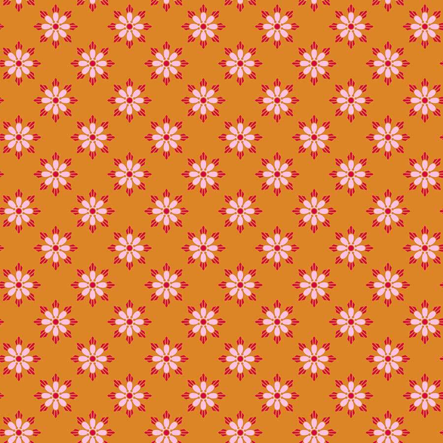 Fabric Figo Fabrics True Kisses by Heather Bailey - Darling in Ginger