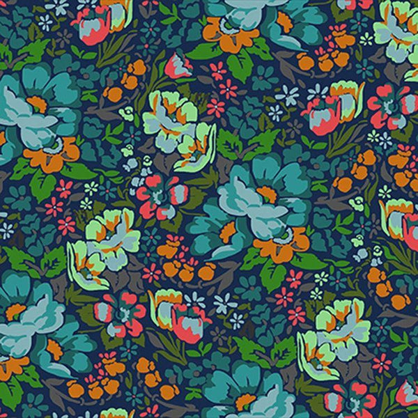 Fabric Free Spirit Floral Retrospective by Anna Maria Horner - Overachiever in Mystery