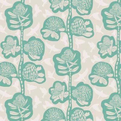 Fabric Free Spirit Sweet Dreams by Anna Maria Horner - Remains in Seafoam