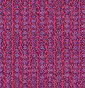 Fabric Free Spirit True Colors by Anna Maria Horner - Crescent Bloom in Ruby