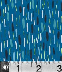 Fabric P&B Textiles VeloCity by Jessica Hogarth - Traffic Jam in Blue