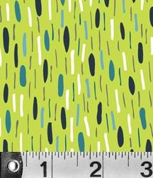 Fabric P&B Textiles VeloCity by Jessica Hogarth - Traffic Jam in Yellow-Green