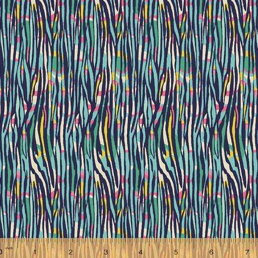 Fabric Windham Fabrics Solstice by Sally Kelly - Bamboo in Blue