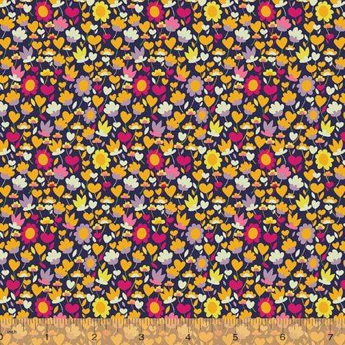 Fabric Windham Fabrics Solstice by Sally Kelly - Buttercup in Multi