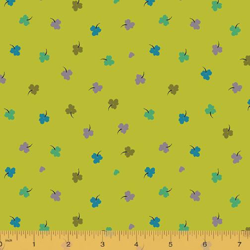 Fabric Windham Fabrics Solstice by Sally Kelly - Clover in Lime