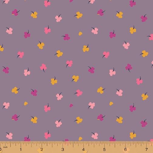 Fabric Windham Fabrics Solstice by Sally Kelly - Clover in Mauve