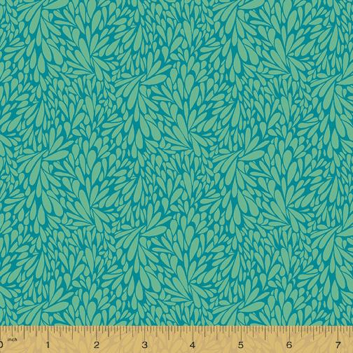 Fabric Windham Fabrics Solstice by Sally Kelly - Leafy in Green