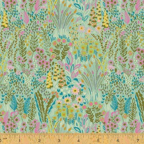 Fabric Windham Fabrics Solstice by Sally Kelly - Meadow in Green