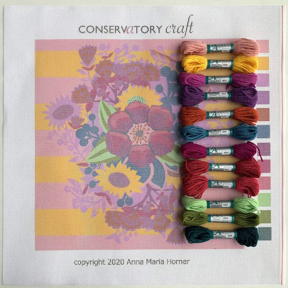 Kit Conservatory Craft Center of Attention by Anna Maria Horner - Tapestry Kit