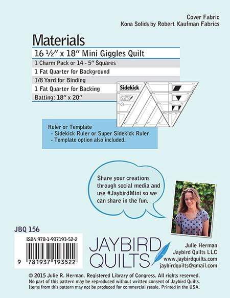 Pattern Jaybird Quilts Jaybird Quilts - Mini Giggles