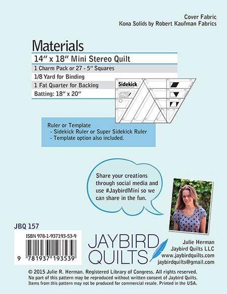 Pattern Jaybird Quilts Jaybird Quilts - Mini Stereo