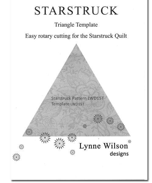 Rulers and Templates Lynne Wilson Designs Lynne Wilson Designs - Starstruck - Acrylic Template
